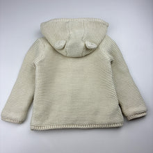 Load image into Gallery viewer, Unisex Target, lined knitted cotton hooded cardigan, GUC, size 2,  
