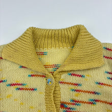 Load image into Gallery viewer, Unisex hand made, knit sweater / cardigan, GUC, size 2,  