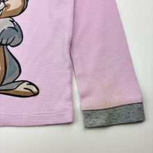 Load image into Gallery viewer, Girls Cotton On, Disney Thumper long sleeve pyjama top, marks left sleeve, FUC, size 6,  