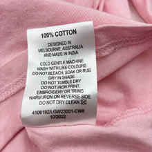 Load image into Gallery viewer, Girls Milkshake, pink cotton long sleeve t-shirt floral bunnies, GUC, size 5,  
