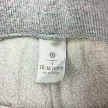 Load image into Gallery viewer, Unisex Target, grey fleece lined track pants, FUC, size 1,  