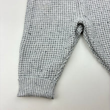 Load image into Gallery viewer, Unisex Anko, grey cotton knit pants, elasticated, GUC, size 000,  