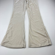 Load image into Gallery viewer, Girls Miss Mango, velour bootcut leggings, Inside leg: 58cm, FUC, size 10,  