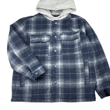 Load image into Gallery viewer, Boys Target, plaid shirt jacket / shacket, GUC, size 12,  