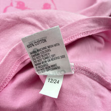 Load image into Gallery viewer, Girls Anko, pink cotton long sleeve t-shirt with bunny print, FUC, size 6,  