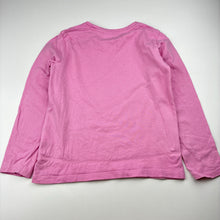 Load image into Gallery viewer, Girls Anko, pink cotton long sleeve t-shirt with bunny print, FUC, size 6,  