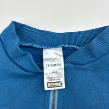 Load image into Gallery viewer, Unisex Bonds, blue fleece lined zip vest, FUC, size 2,  