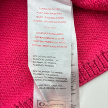 Load image into Gallery viewer, Girls Du Pareil au Même, pink cotton blend knit zip cardigan, GUC, size 2,  