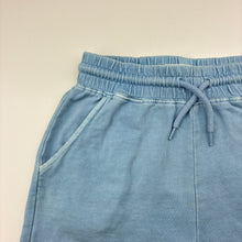 Load image into Gallery viewer, Unisex Cotton On, blue cotton shorts with elasticated waist, FUC, size 6,  