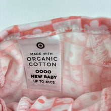 Load image into Gallery viewer, Girls Target, organic cotton floral zip coverall, EUC, size 0000,  