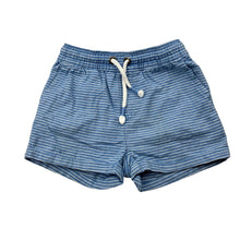 Load image into Gallery viewer, Unisex Seed Heritage, striped cotton shorts with elasticated waist, EUC, size 00,  