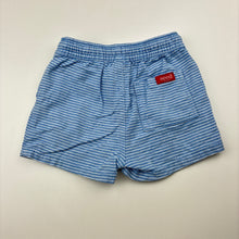 Load image into Gallery viewer, Unisex Seed Heritage, striped cotton shorts with elasticated waist, EUC, size 00,  