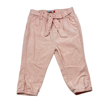 Load image into Gallery viewer, Girls Higgledee, pink cotton corduroy pants, elasticated, EUC, size 1,  