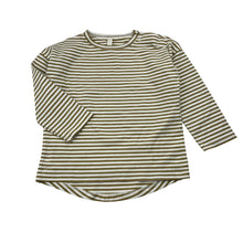 Load image into Gallery viewer, Unisex Quincy Mae, organic cotton blend long sleeve t-shirt, small marks lower front, FUC, size 2,  