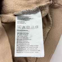 Load image into Gallery viewer, Unisex H&amp;M, beige organic cotton fleece lined sweater, GUC, size 0,  