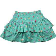 Load image into Gallery viewer, Girls KID, cotton tiered skirt, built-in shorts, GUC, size 4,  