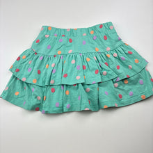 Load image into Gallery viewer, Girls KID, cotton tiered skirt, built-in shorts, GUC, size 4,  