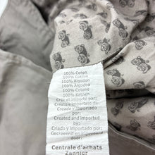 Load image into Gallery viewer, Unisex grain de blé, grey cotton lightweight trench jacket, EUC, size 1-2,  