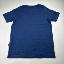 Load image into Gallery viewer, Unisex Macpac, navy organic cotton t-shirt, GUC, size 10,  