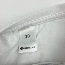 Load image into Gallery viewer, Boys Target, white cotton long sleeve t-shirt, skateboard, FUC, size 10,  