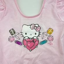 Load image into Gallery viewer, Girls H&amp;M, pink lightweight ballet leotard with tutu Hello Kitty, FUC, size 7-8,  