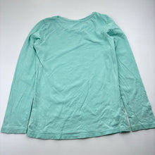 Load image into Gallery viewer, Girls Target, turquoise cotton long sleeve t-shirt, rabbit, FUC, size 7,  