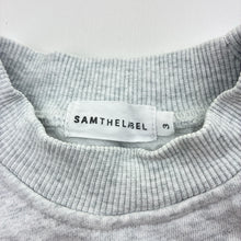 Load image into Gallery viewer, Unisex SAM THE LABEL, grey cotton sweater, FUC, size 3,  