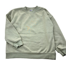 Load image into Gallery viewer, Girls Mango, sage fleece lined sweater, FUC, size 10,  