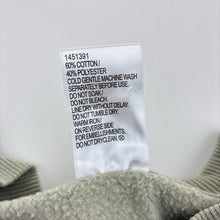 Load image into Gallery viewer, Girls Mango, sage fleece lined sweater, FUC, size 10,  