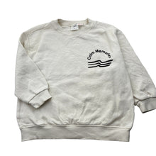 Load image into Gallery viewer, Unisex Zara, cream cotton sweater, GUC, size 6,  