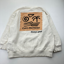 Load image into Gallery viewer, Unisex Zara, cream cotton sweater, GUC, size 6,  