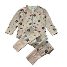 Load image into Gallery viewer, Unisex ergoPouch, 1.0 Tog bamboo blend zip coverall, wash fade &amp; marks, FUC, size 1,  