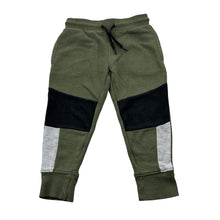 Load image into Gallery viewer, Boys Anko, colourblock fleece lined track pants, Inside leg: 34.5cm, FUC, size 3,  