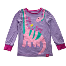 Load image into Gallery viewer, Girls Harry Bear, cotton blend pyjama top dinosaur, GUC, size 6,  
