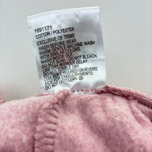 Load image into Gallery viewer, Girls Mango, pink fleece lined track pants, elasticated, Inside leg: 43cm, FUC, size 5,  