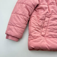 Load image into Gallery viewer, Girls Target, puffer jacket with fleece lining, FUC, size 3,  