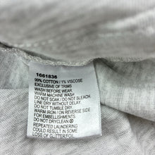 Load image into Gallery viewer, Girls Mini Mango, grey cotton blend long sleeve t-shirt, unicorn, GUC, size 7,  