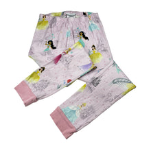 Load image into Gallery viewer, Girls Pottery Barn Kids, Disney Princess pink organic cotton pyjama pants, FUC, size 8,  