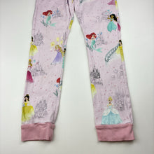 Load image into Gallery viewer, Girls Pottery Barn Kids, Disney Princess pink organic cotton pyjama pants, FUC, size 8,  