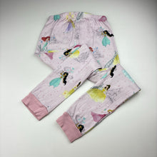 Load image into Gallery viewer, Girls Pottery Barn Kids, Disney Princess pink organic cotton pyjama pants, FUC, size 8,  