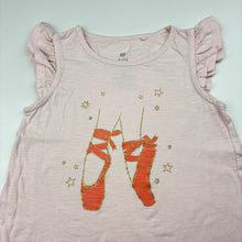 Load image into Gallery viewer, Girls Target, pink organic cotton ruffle t-shirt, FUC, size 4,  