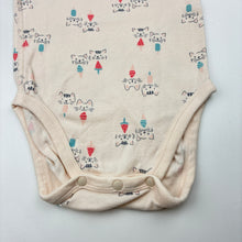 Load image into Gallery viewer, Girls UNIQLO BABY, cotton bodysuit, GUC, size 00,  