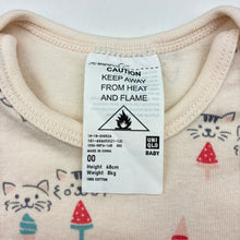 Load image into Gallery viewer, Girls UNIQLO BABY, cotton bodysuit, GUC, size 00,  