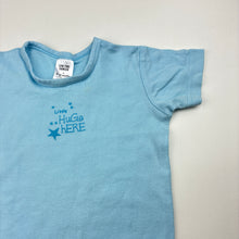 Load image into Gallery viewer, Unisex Target, blue cotton bodysuit, FUC, size 0,  
