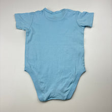 Load image into Gallery viewer, Unisex Target, blue cotton bodysuit, FUC, size 0,  