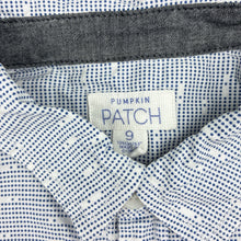 Load image into Gallery viewer, Boys Pumpkin Patch, cotton short sleeve shirt, GUC, size 9,  