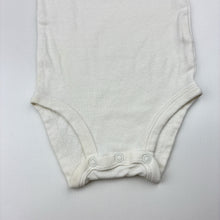 Load image into Gallery viewer, Unisex Carter's, cotton bodysuit / romper, GUC, size 000-00,  