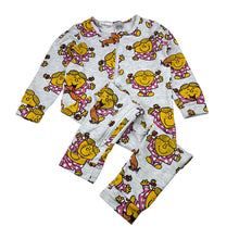 Load image into Gallery viewer, Girls Peter Alexander, Mr. Men Little Miss grey cotton blend zip romper, FUC, size 2,  
