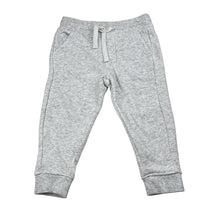 Load image into Gallery viewer, Unisex Target, grey cotton blend fleece lined pants, elasticated, GUC, size 1,  