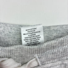 Load image into Gallery viewer, Unisex Target, grey cotton blend fleece lined pants, elasticated, GUC, size 1,  